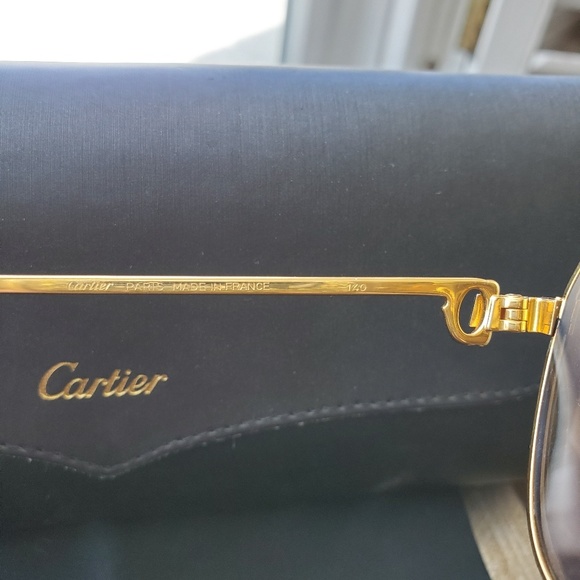 Cartier Aviator Santos Sunglasses Iconic - Picture 5 of 7
